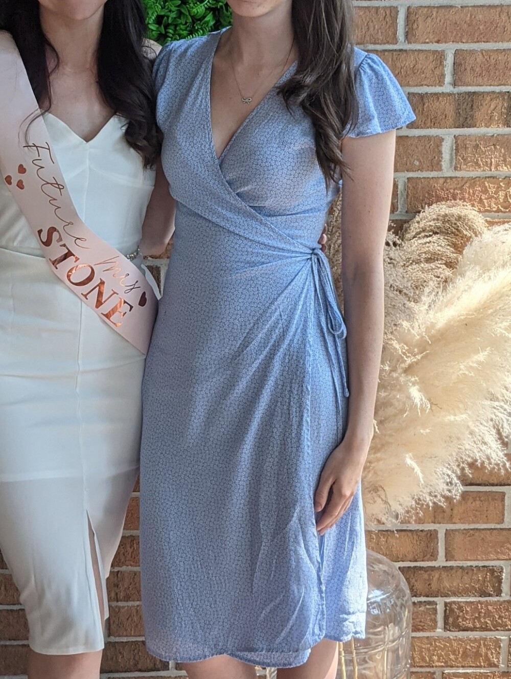 Brandy Melville Robbie Wrap Dress